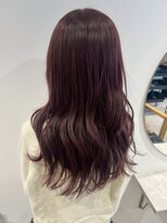 ラミエバイメルト 下北沢(lamie by melt) コーラルピンク ブリーチなし ダブルカラー 下北沢 20代 30代