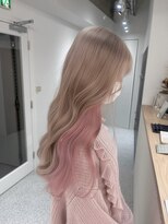メルトトウキョウ(melt.tokyo) インナーカラー/トリートメント/デザインカラー/ペールピンク