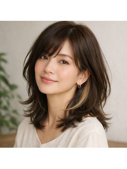 ヴァンカウンシル 伊那(VAN COUNCIL)の写真/《カラーバリエーション豊富☆透明感"と"トレンドスタイル"を叶えます♪》イメチェンもお任せください！