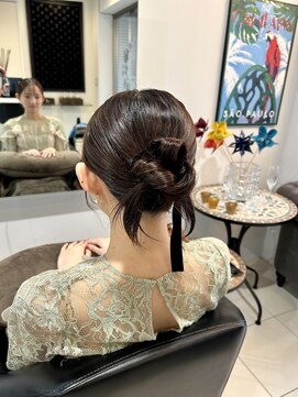 ノア(no_a) 【四条烏丸】ヘアセット×シニヨンヘア