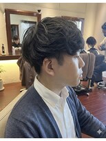 ヘアリゾート粋 ドゥオ 新宿南口店(dua)&nbsp;緩めマッシュパーマ