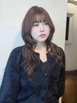 ブロック ジャポン(bloc japon) 透明感カラー ベージュカラー 顔周りカット 似合わせカット