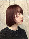 ボブ/ぱつっとボブ/ミニボブ/ボブパーマ/10代20代30代/表参道