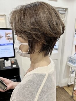 ジャストビューティー リアリー(just beauty Really)の写真/明るくても染まる『クリスタルカラー』ツヤと発色!『オイルカラー』でなりたいを実現!横須賀中央徒歩5分