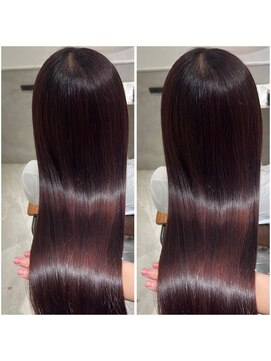 エン バイ ユアーズヘア 銀座店(eN° by youres hair) 暖色×ULTOWA