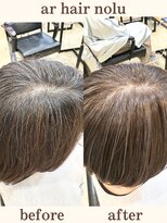 アールヘアノル(ar hair nolu)&nbsp;白髪ぼかしハイライト 10