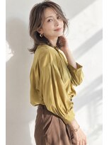 アッシュ 学芸大学店(Ash) セミロング/大人女性/アッシュグレー/白髪ぼかし/脱白髪染め