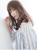 清楚感×ゆるカール☆レディスイートなAラインセミロング♪