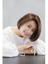 トロワエピ 表参道(Trois epis)&nbsp;小顔ヘア☆20代30代40代 上品フォルムの大人ボブ