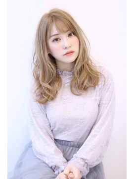 オーロ 宝塚店(ORO) 【ことりベージュハイライトカラーセミウェットウェーブ】