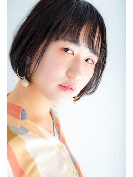 ヘアメイク エイト キリシマ(hair make No.8 kirishima) 《hair make No.8・中村》丸みショートボブ