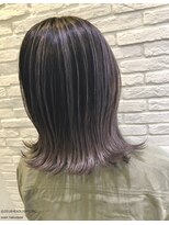 ソーエン バイ ヘッドライト 函館店(soen by HEADLIGHT)&nbsp;＃バレイヤージュ＃パールグレー＃小南イメチェン外ハネボブ美髪