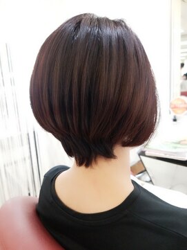 クオリス 赤塚店(QUALIS) 20代30代大人可愛いナチュラルボブ/カーキ/ダークカラー/暗髪☆