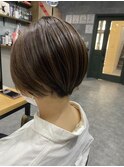 ゆるふわショートボブ
