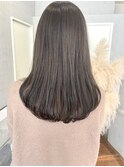 ベージュカラー 透明感カラー 木場美容室