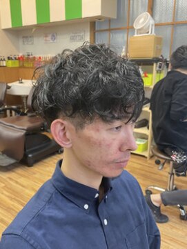 ヘアスタジオ ロメオ(hair studio Romeo) 無造作スパイラル