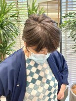 ステアケース 武蔵小杉店(stair:case)&nbsp;脱白髪染めハイライトカラー武蔵小杉30代40代50代髪型