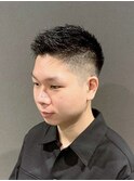 ビジネスフォーマル ベリーショート ボウズフェードスタイル