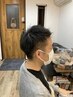メンズカット＋眉カット