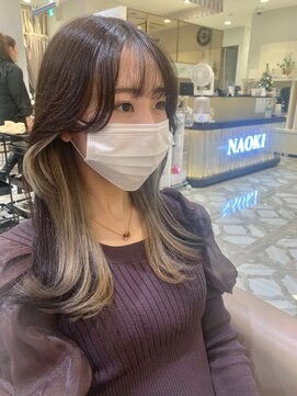 アッシュ 西葛西店(Ash) 韓国風インナーカラー