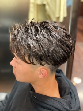 ヒロギンザ 浜松町店(HIRO GINZA) ツーブロックフェードスタイル