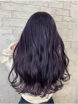 プライズ 錦糸町北口店(prize) バイオレットパープル艶カラーシアカラーウェーブ錦糸町北口