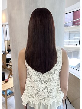 ヒビト 恵比寿 渋谷(HIBITO.) 髪質改善カラー　ロングヘアー　アッシュベージュカラー　恵比寿