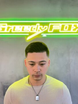 グリーディーフォックス 三軒茶屋(GreedyFOX) 波巻き/マッシュパーマ/ウルフ/ハイライト<理容室>三軒茶屋