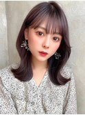 ミディアムレイヤーカット