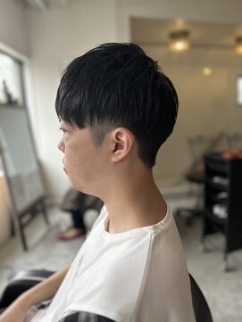 ソイクフ 高田馬場店(SOY-KUFU) MEN'S HAIR アッシュブラックマッシュパーマ