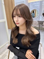 アフロートリノ(AFLOAT Leino) 大人可愛い韓国ヘア レイヤーカット 似合わせ顔まわりカット