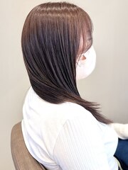 【filo 明比】モーヴカラー × 髪質改善TOKIOトリートメント