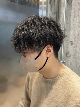 アース 高円寺店(HAIR & MAKE EARTH) 刈り上げ×ツイストスパイラルパーマ @02st96