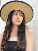 ゆるめデジタルパーマスタイルほし