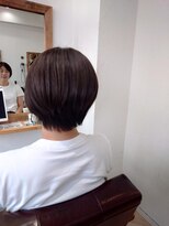 ハーツ(Heart's)&nbsp;白髪ぼかしハイライト大人ショートボブ