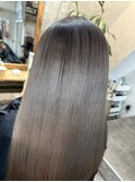 Balayage / ombre / long layer/ curtain bangs / English