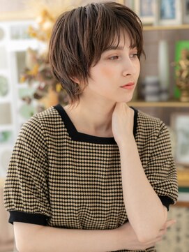 カバーヘア ブリス 大宮西口(COVER HAIR bliss) くせ毛風レイヤーマッシュショートウルフTb6大宮20代30代40代!