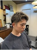 ナチュラルパート、メンズパーマ