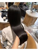 最高峰！髪質改善トリートメント　艶カラー