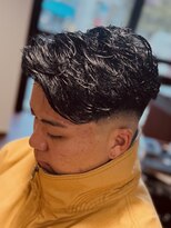 ジェイソンバーバー 2nd(JASON BARBER)&nbsp;ラフカールフェード【理容室/フェード/ニュアンスパーマ】