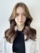 アルバム 新宿(ALBUM SHINJUKU)&nbsp;ロング韓国ヘア顔周りレイヤー美髪おくれ毛_29640