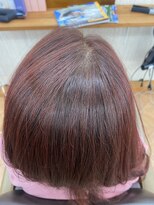 セルフ&nbsp;髪質改善トリートメントカラー