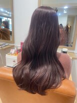リジェール 金山店&nbsp;ラベンダーブラウン/顔まわり/ツヤ髪/金山/オージュア/髪質改善
