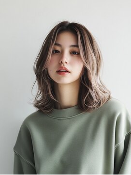 ディアローグ 自由が丘Luz店 セミロングハイトーン