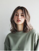 ディアローグ 自由が丘Luz店 セミロングハイトーン