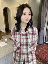 ヘアーアイスカルテット(HAIR ICI QUARTET)&nbsp;小顔レイヤーカット大人可愛い春色カラーアッシュ