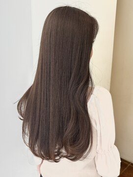 ローネス ギンザ(LONESS ginza) レイヤーカット/小顔カット/くすみベージュ/透明感カラー