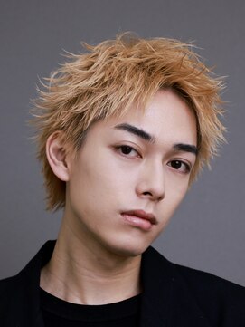 アンサー 渋谷(ANSWER) スパイキーショートスパイキーパーマルーズショート刈り上げ