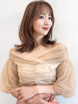 セイドット リー(Say. Ree) Say.Ree田代美宙くびれミディアムレイヤーボブ顔まわりレイヤー