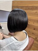 襟足スッキリ☆涼しげボブ♪